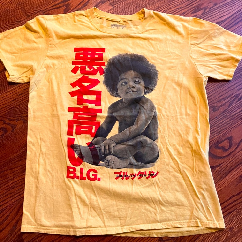 Notorious BIG t-shirt L Japanese